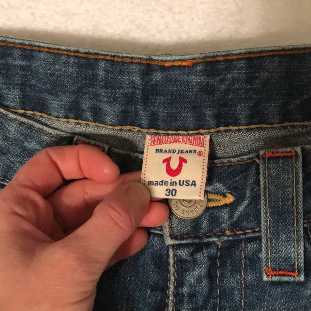 True religion jeans size 30